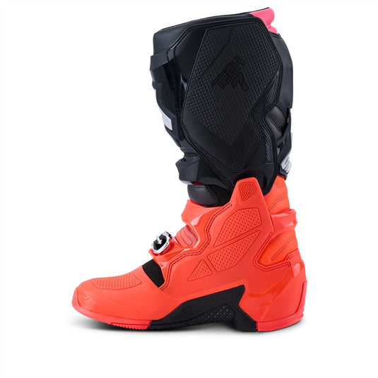 Alpinestars Tech-7 MX Boots Black/Red Fluoro/Pink Fluoro