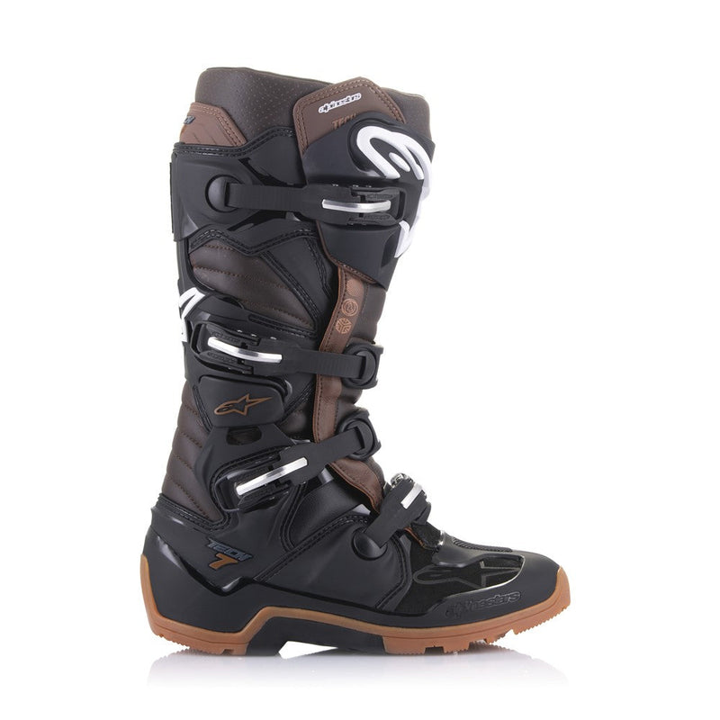 Load image into Gallery viewer, Alpinestars Tech-7 Enduro Boots Black/Dark Brown
