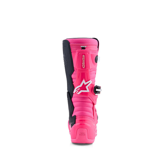 Alpinestars Tech-7S MX Boots Pink Fluoro/Black/White