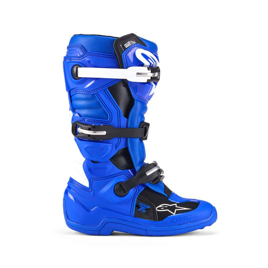 Alpinestars Tech-7S MX Boots Blue/Black/White