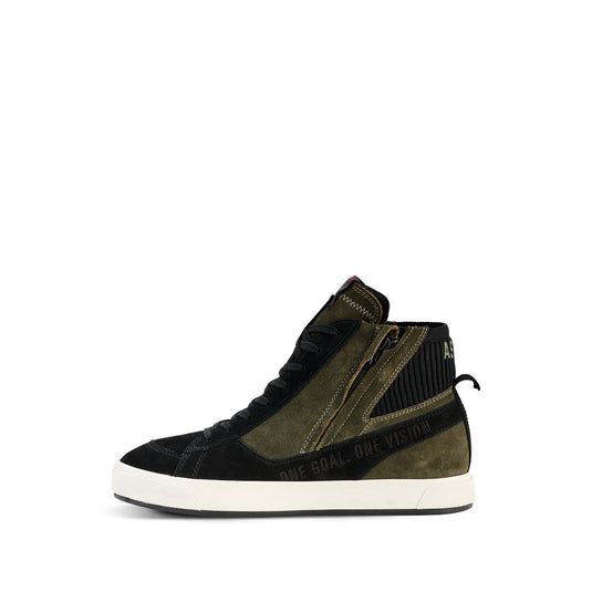 Alpinestars Stated Waterproof Shoes Military Green/Black/Off White /42