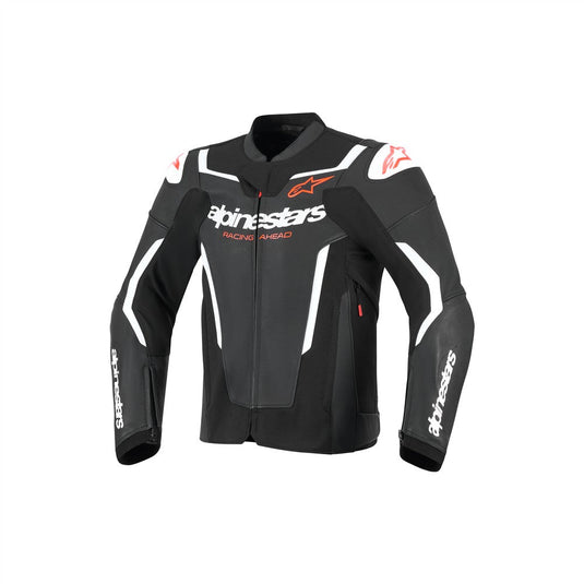 Alpinestars GP Force v2 Leather Jacket Black/White