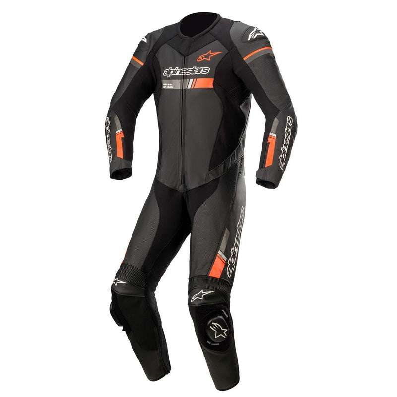 Load image into Gallery viewer, Alpinestars GP Force Chaser 1Piece Suit Black/Red Fluoro
