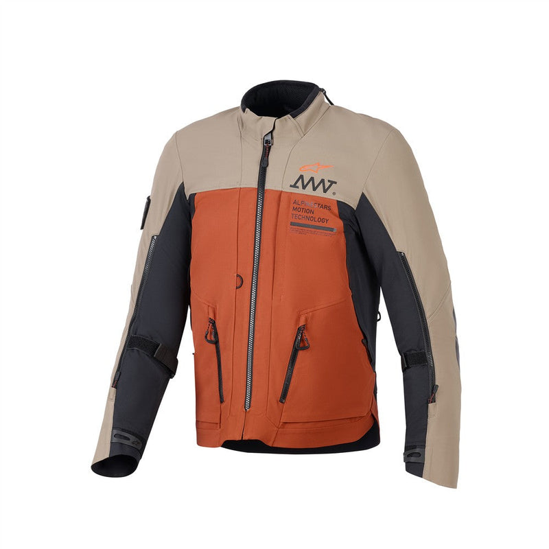 Load image into Gallery viewer, Alpinestars AMT-8 Stretch XF Drystar Jacket Walnut/Rust/Black

