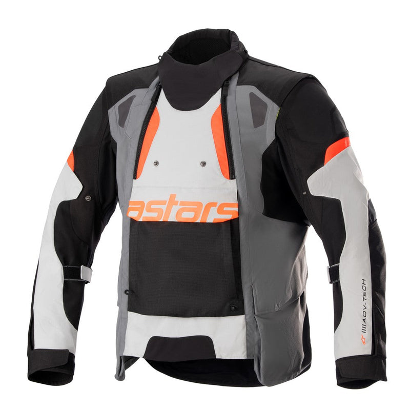Load image into Gallery viewer, Alpinestars Halo Drystar Jacket Dark Gray/Ice Gray/Black

