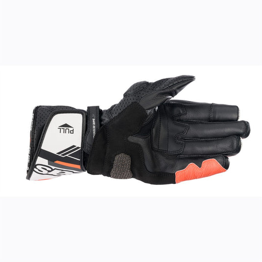 Alpinestars SP-8 v3 Gloves  Black/White/Red Fluoro
