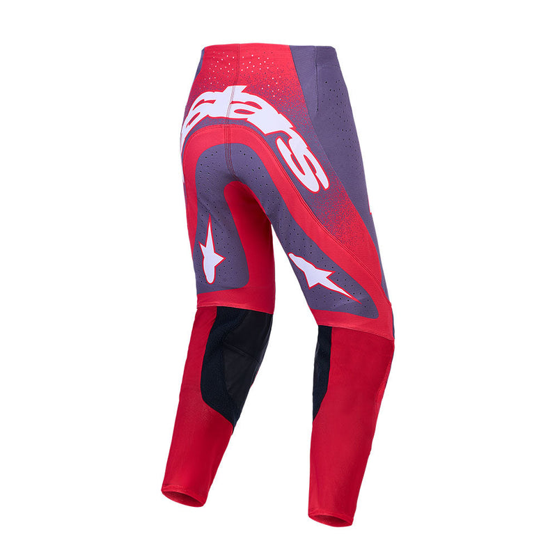 Load image into Gallery viewer, Alpinestars Supertech AFD Hiten Pants Graystone/Red Fluoro/Light Lilac
