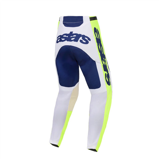 Alpinestars Racer Air Riway Pants Light Gray/Yellow Fluoro/Blue