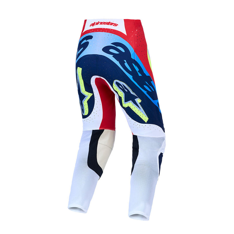Load image into Gallery viewer, Alpinestars Supertech Dyna Pants Fire Red/White/Navy/Blue
