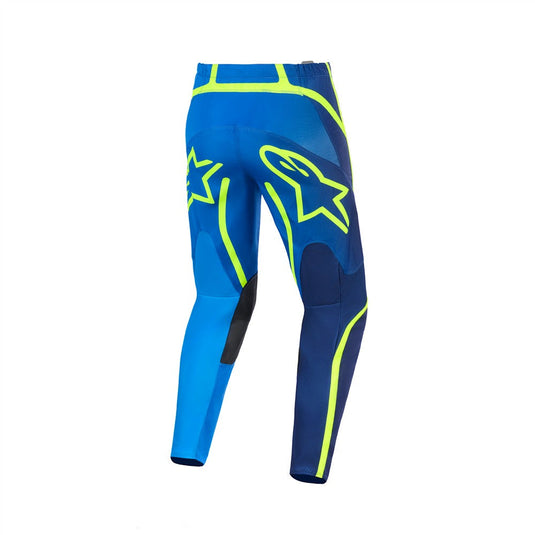 Alpinestars Fluid Apex Pants Blue/Yellow Fluoro