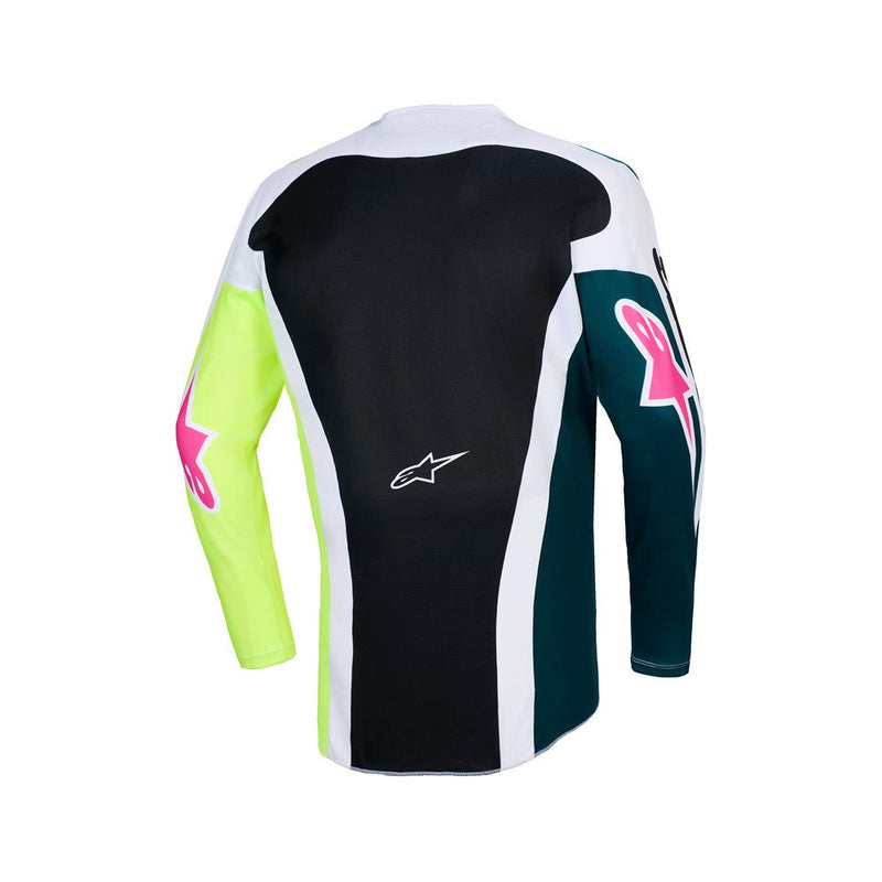 Load image into Gallery viewer, Alpinestars Racer Portl Jersey Green/White/Black
