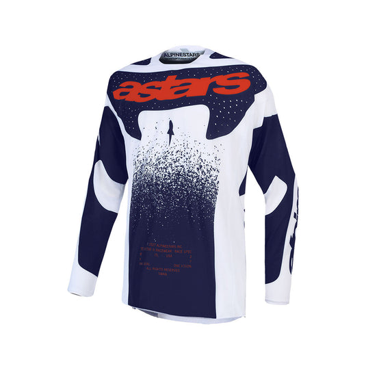 Alpinestars Techstar Swan Jersey Light Lilac/Dark Gray/Red Fluoro