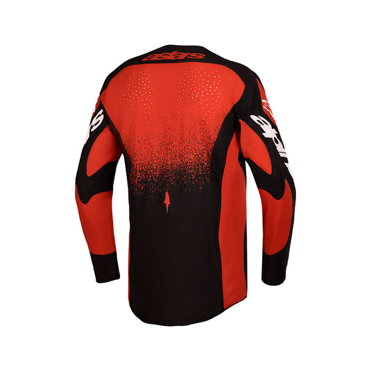 Alpinestars Techstar Swan Jersey Cardinal Red/Black/White