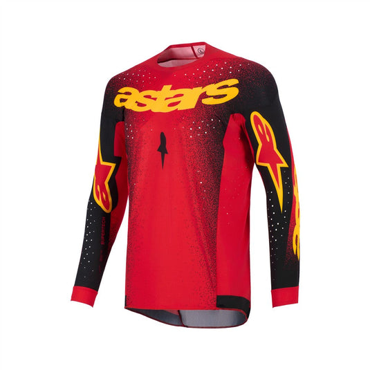 Alpinestars Supertech Scenz Jersey Red/Black/Yellow