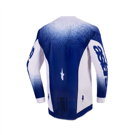 Alpinestars Supertech Scenz Jersey Light Gray/Dark Blue
