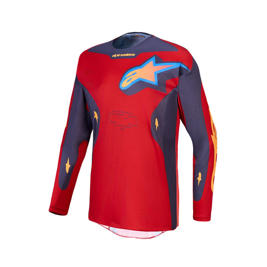 Alpinestars Racer Hunt Jersey Fire Red/Graystone/Hot Coral