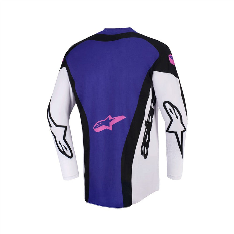 Load image into Gallery viewer, Alpinestars Techstar Knif Jersey Black/Light Gray/Purple
