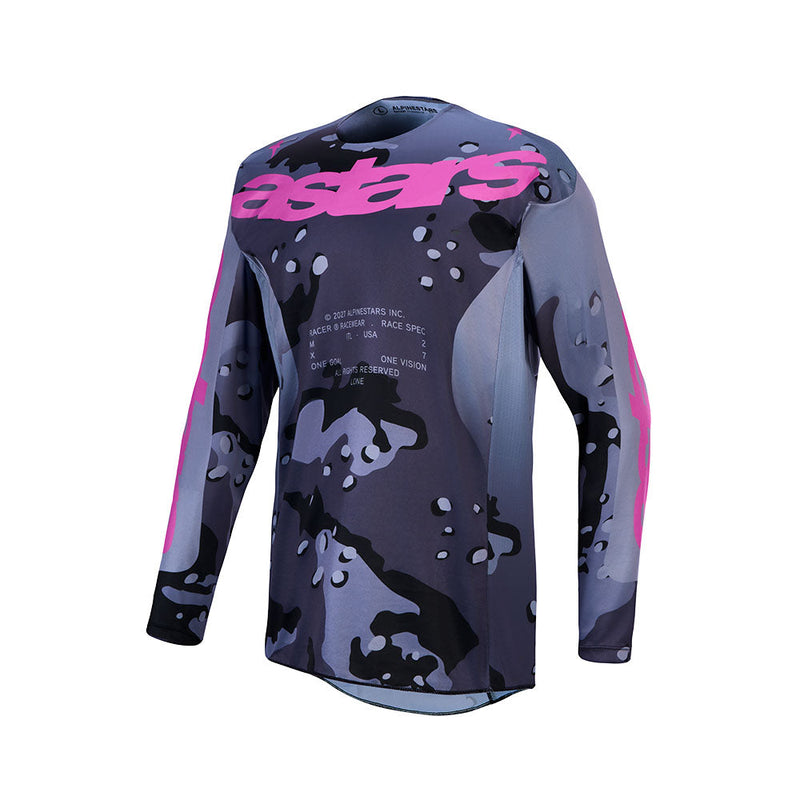 Load image into Gallery viewer, Alpinestars Racer Lone Jersey Gray Camo/Purple
