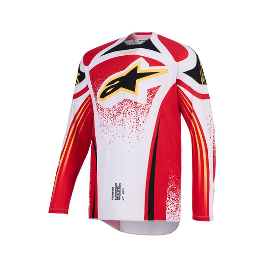 Alpinestars Techstar Nomur Jersey Light Gray/Red/Black