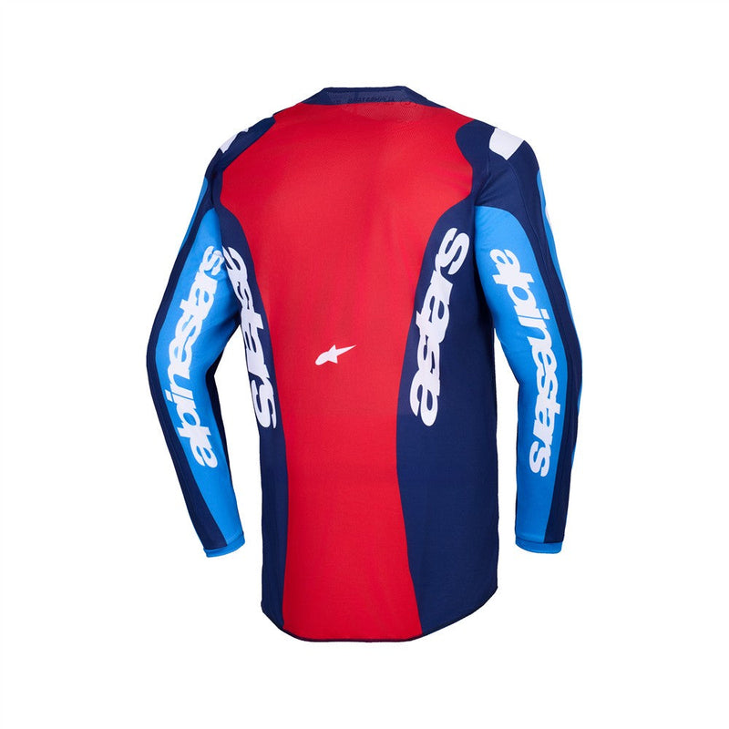 Load image into Gallery viewer, Alpinestars Fluid Grid Jersey Blue/Red
