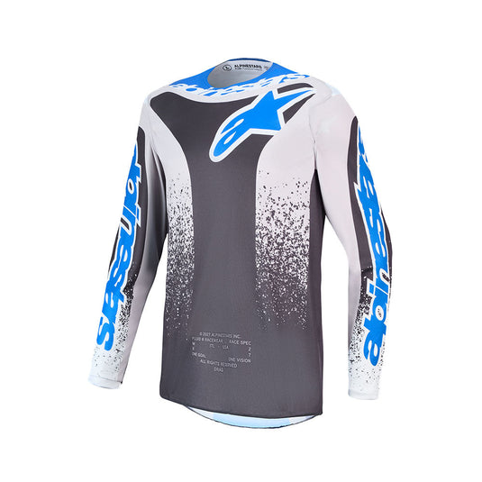 Alpinestars Fluid Drag Jersey Graystone/Light Lilac/UCLA Blue/Black