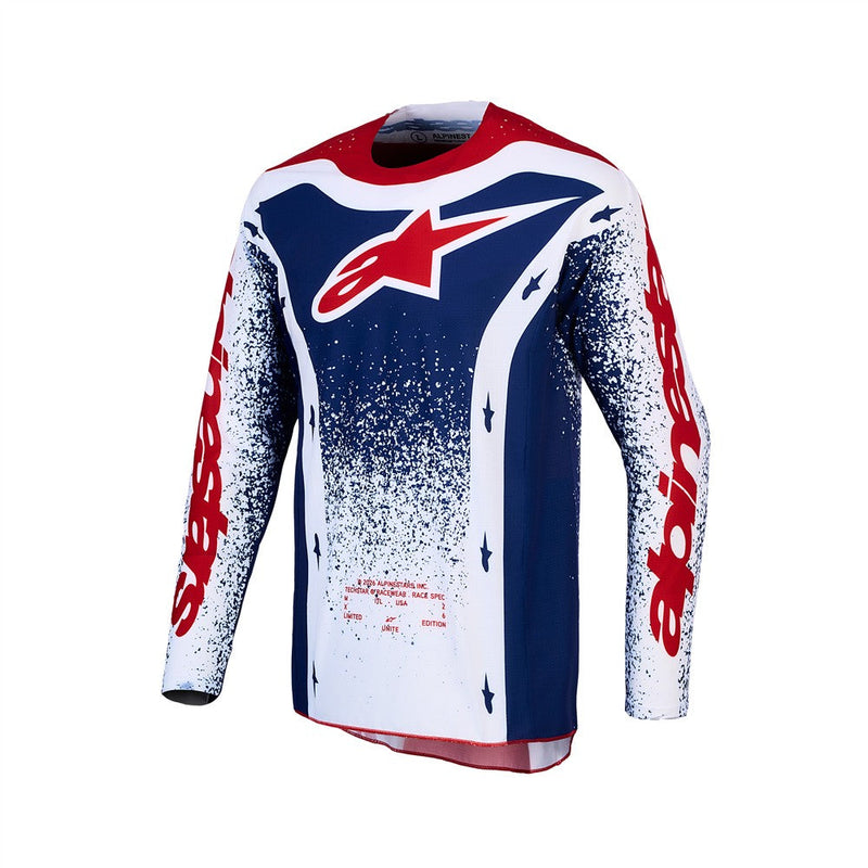 Load image into Gallery viewer, Alpinestars Techstar Limited Edition Unity Jersey Red/White/Blue

