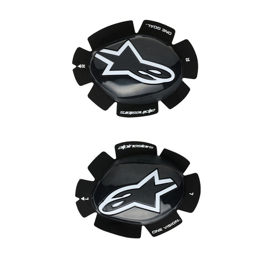 Alpinestars GP Plus Knee Sliders Red/White - One Size
