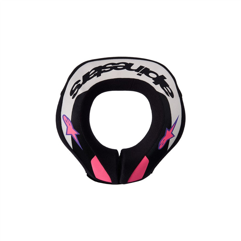 Load image into Gallery viewer, Alpinestars Sequence Youth Neck Roll Black/Light Gray/Purple
