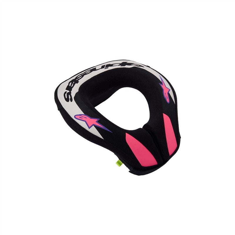 Load image into Gallery viewer, Alpinestars Sequence Youth Neck Roll Black/Light Gray/Purple
