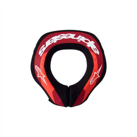 Alpinestars Sequence Youth Neck Roll Red Fluoro/Metallic Red/White