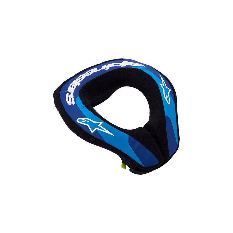 Load image into Gallery viewer, Alpinestars Sequence Youth Neck Roll Blue/Medium Blue/White
