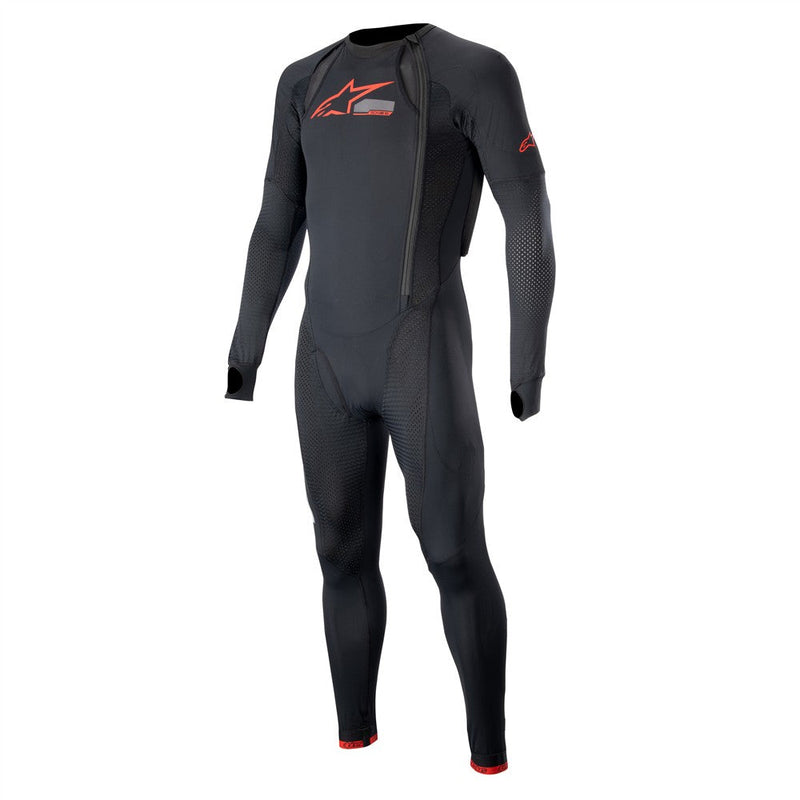 Load image into Gallery viewer, Alpinestars Tech-Air 10 Long Base Layer Black/Bright Red
