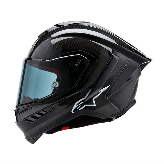 Alpinestars Supertech R10 Helmet Solid Black Carbon Matte/Gloss