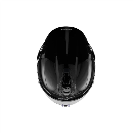 Alpinestars Supertech R7 Helmet Solid Black Gloss