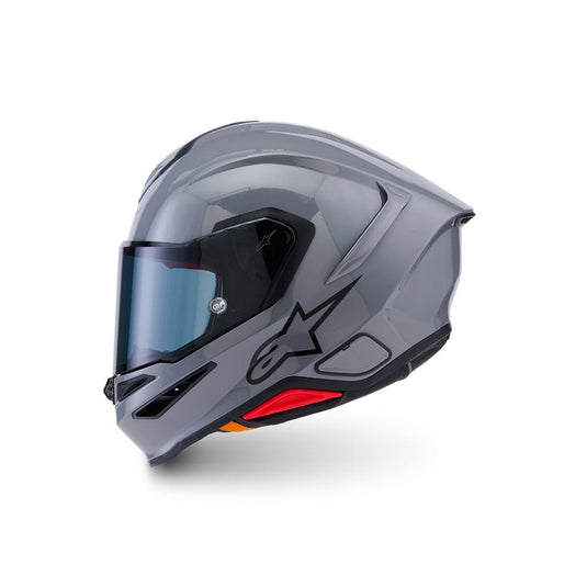 Alpinestars Supertech R7 Helmet Solid Gray Gloss