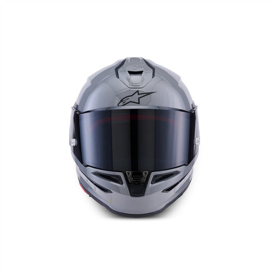 Alpinestars Supertech R7 Helmet Solid Gray Gloss