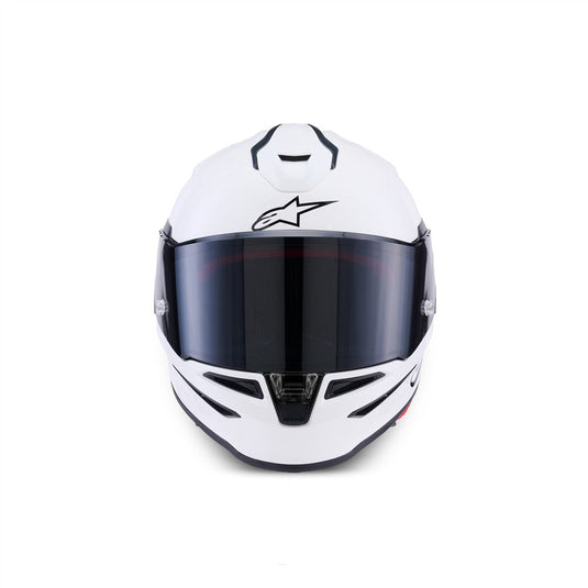 Alpinestars Supertech R7 Helmet Solid White Gloss