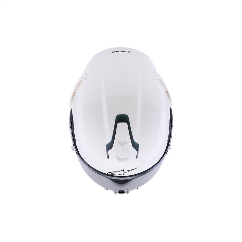 Load image into Gallery viewer, Alpinestars Supertech R7 Helmet Solid White Gloss
