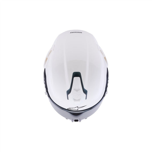 Alpinestars Supertech R7 Helmet Solid White Gloss