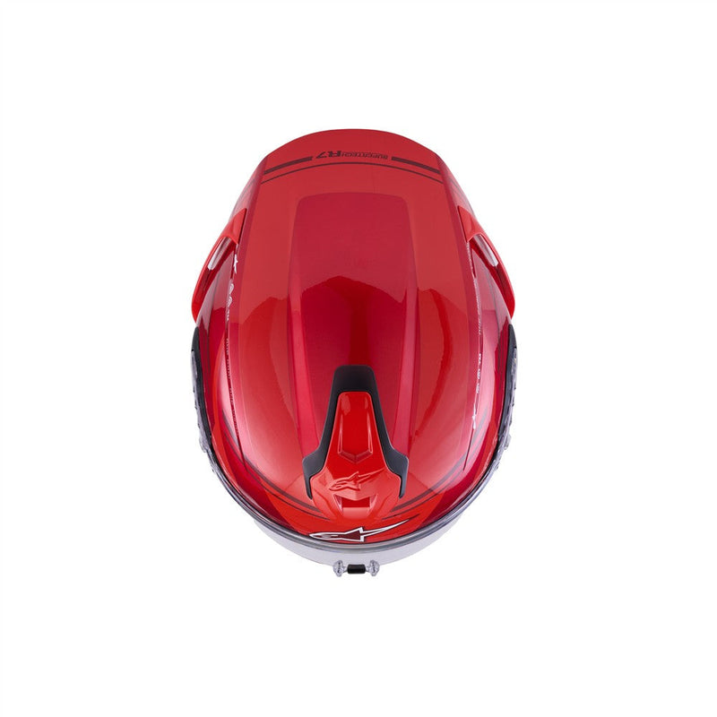 Load image into Gallery viewer, Alpinestars Supertech R7 Helmet A-Core Red/White Gloss
