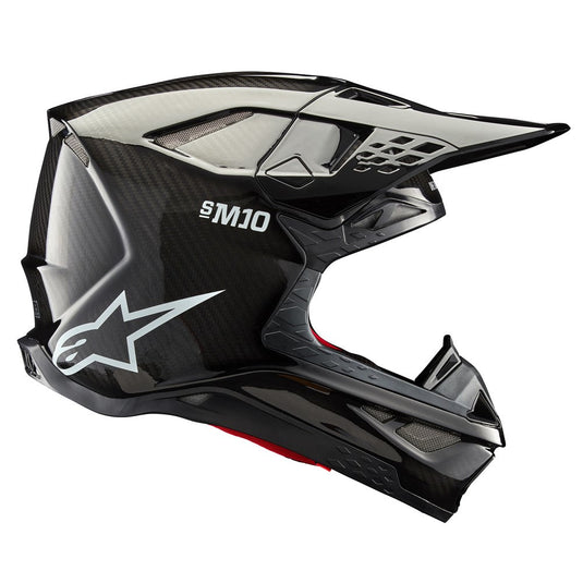 Alpinestars Supertech S-M10 Helmet Black Gloss Carbon