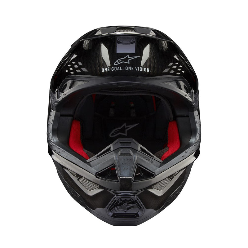 Load image into Gallery viewer, Alpinestars Supertech S-M10 Helmet Black Gloss Carbon

