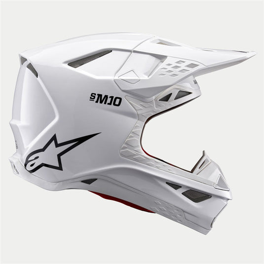 Alpinestars Supertech S-M10 Solid White Gloss