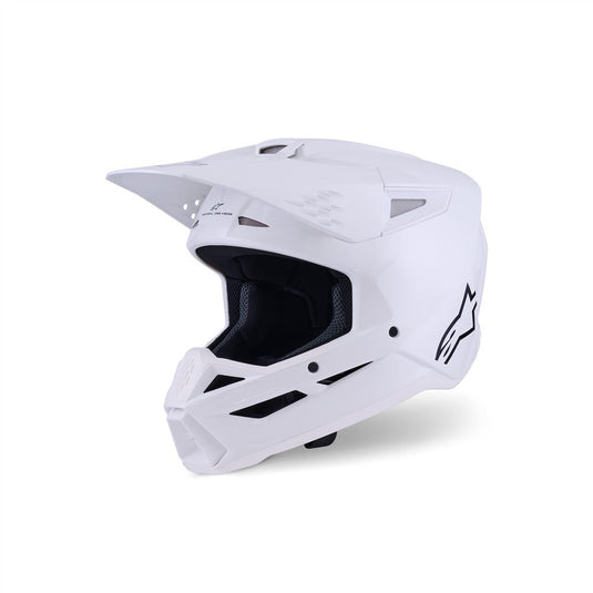 Alpinestars S-M3 Helmet White Gloss