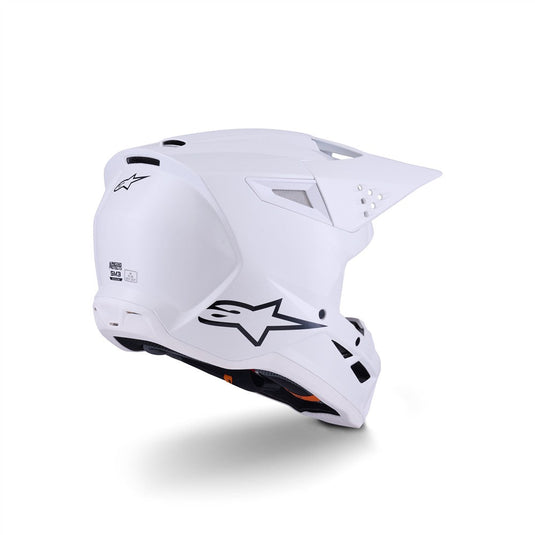 Alpinestars S-M3 Helmet White Gloss