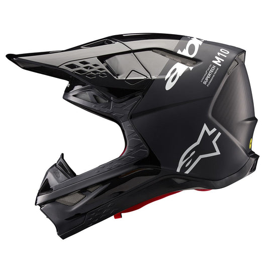 Alpinestars Supertech S-M10 Helmet Flood Black/Dark Gray Matte/Gloss