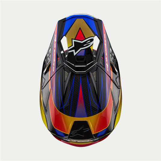 Alpinestars upertech -M10 Era Gold/Yellow/Rio Red Gloss