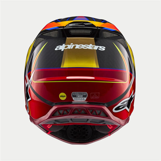 Alpinestars upertech -M10 Era Gold/Yellow/Rio Red Gloss