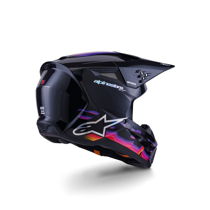 Load image into Gallery viewer, Alpinestars S-M3 Force Helmet Black Gloss
