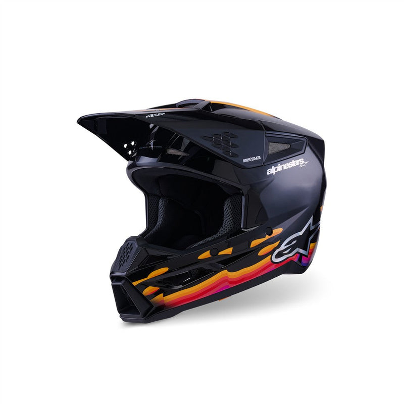 Load image into Gallery viewer, Alpinestars S-M3 Force Helmet Black Gloss
